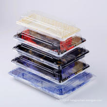 Plastic Colorful Sushi Tray for food packaging blister tray